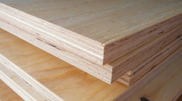 fabricación de tableros contrachapados de pino