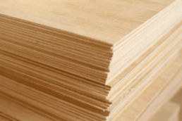 Características del tablero contrachapado