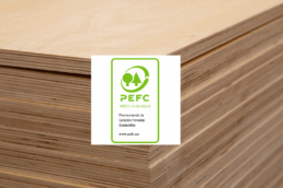 Certificación PEFC en tableros contrachapados