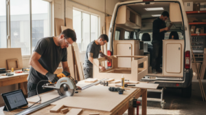 Weight reduction with poplar plywood