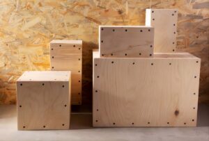 embalaje industrial fabricado con tablero contrachapado