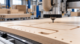 Machinability in Industrial Plywood Manufacturing