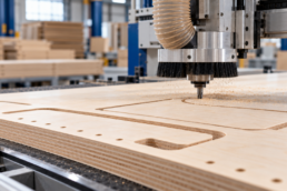 Machinability in Industrial Plywood Manufacturing
